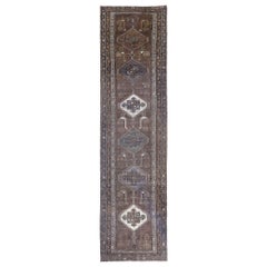 Alfombra Persa Azerbaiyán - Lana Diseño Marrón - 97626