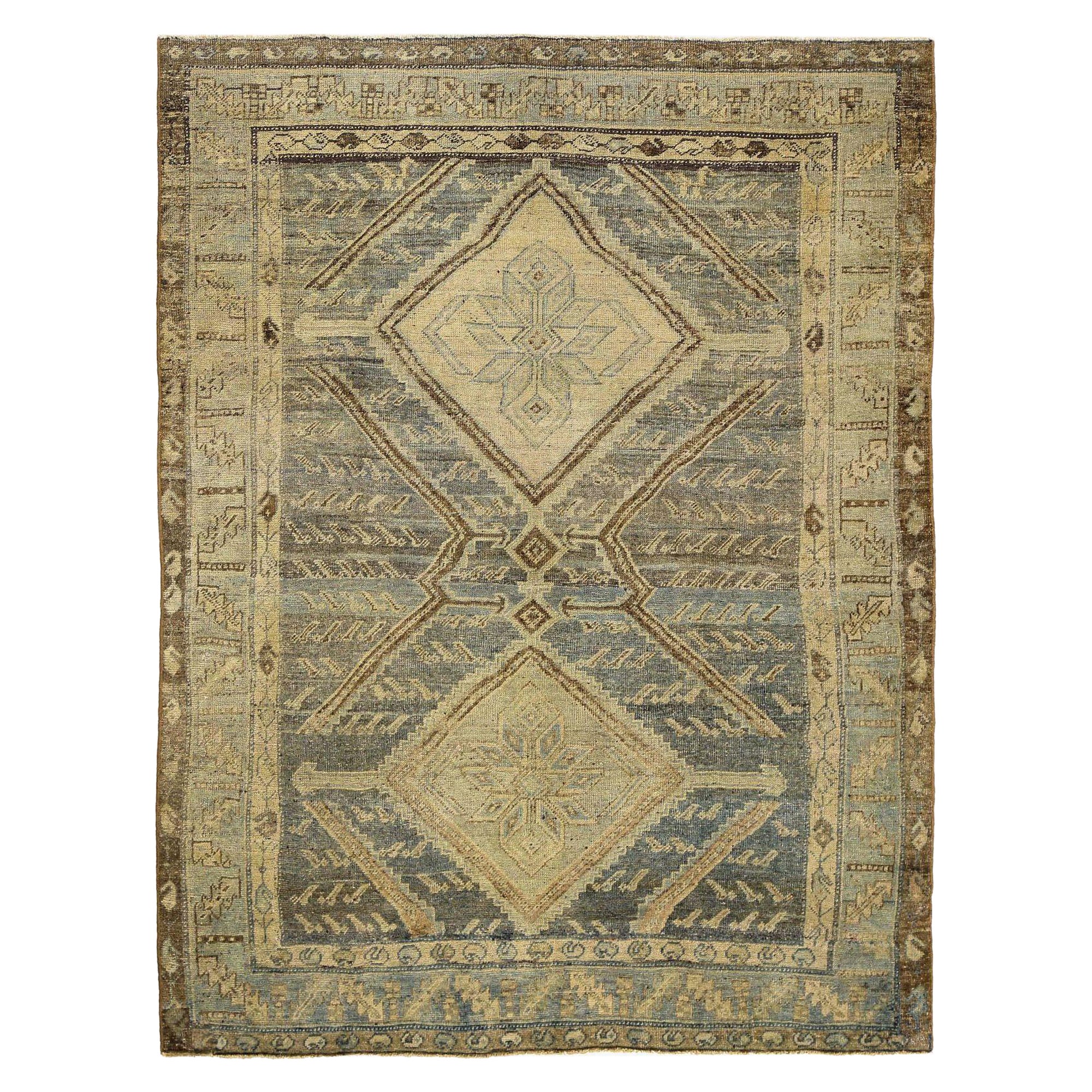 Tappeti persiani Bijar - Lana Sfumature di grigio / argento Taupe - 97638