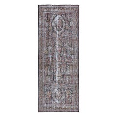 Tapis de sol Persan Mahal - Laine Brown Design Rouge - 97592