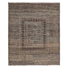 Tapis persan Gabbeh Small - Laine Brown Design/One - 97660