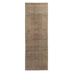 Tappeto Persiano Bijar Runner - Lana Rosso Taupe Design - 97667