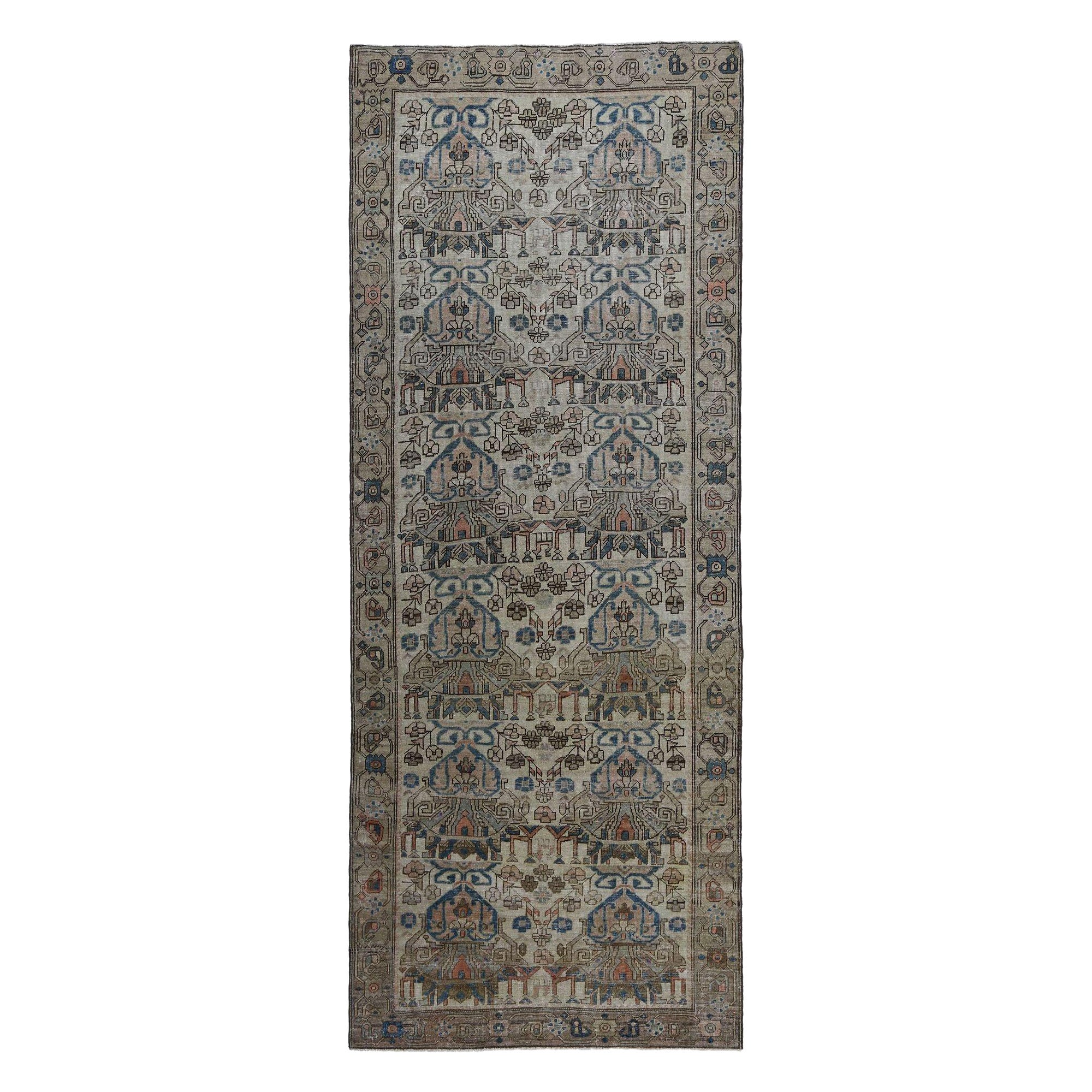 Tappeti persiani Azerbaijan - Design in lana e avorio - 97630