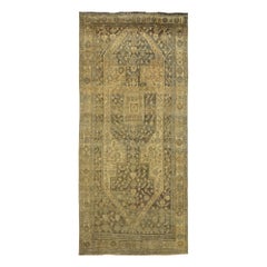 Persische Bijar Teppiche - Wolle Braun Taupe Gelb Design - 97636