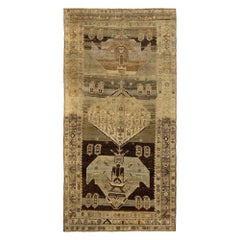 Persische Bijar Teppiche - Wolle Brown Taupe Design - 97637