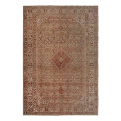 Alfombras Persas Joshagan - Lana Diseño Topo Rojo - 97648