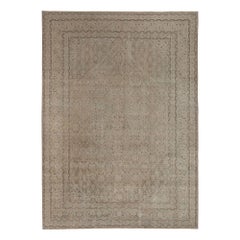Alfombras Persas Tabriz - Lana Diseño Topo Marfil - 97652