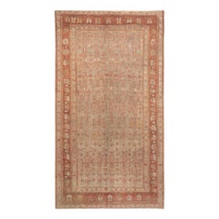 Alfombra Persa Bijar Small - Lana Diseño Rojo Marfil - 97705