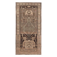 Persische Bijar Teppiche - Wolle Brown Taupe Design - 97671