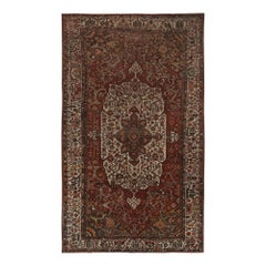 Alfombra Persa Bakhtiari - Lana Diseño Rojo Marfil - 97740