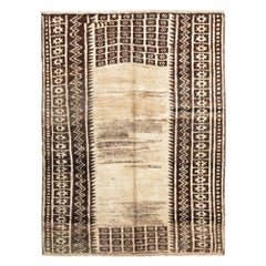 Tapis persan Gabbeh Small - Laine Brown Design/One - 97693