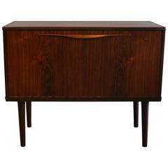 Vintage Danish Rosewood Drop Cabinet