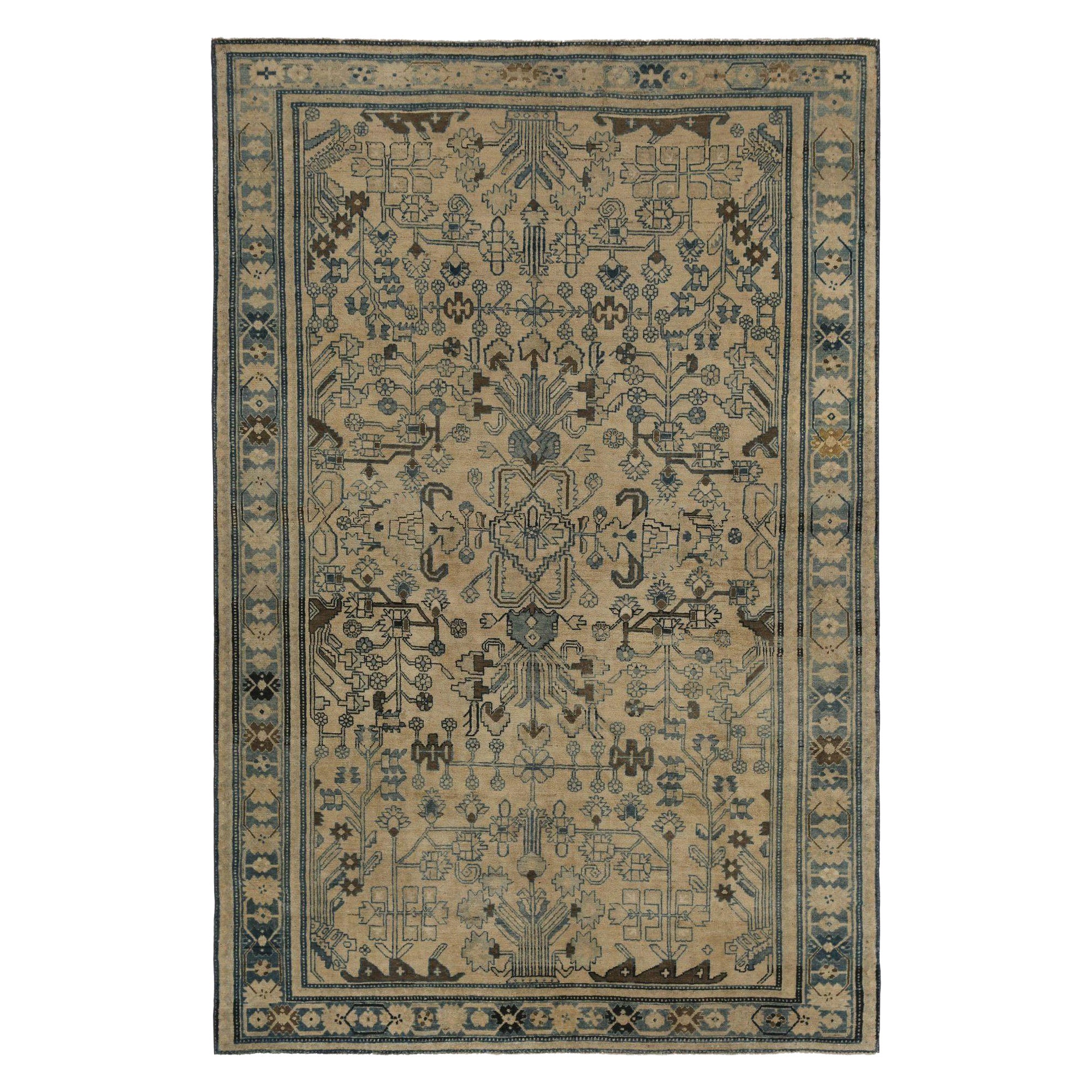 Tappeti persiani Malayer - Design in lana e avorio - 97768