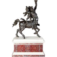 19th Century Grand Tour Bronze of a Bacchanalian Centaur