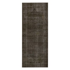 Tapis de sol Persan Malayer - Laine Brown Ivoire Taupe Design - 97787