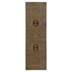 Tappeto Persiano Azerbaijan - Lana Marrone Azzurro Taupe - 97804