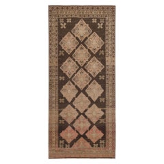 Tappeto Persiano Azerbaijan - Lana Marrone Avorio Rosa - 97755
