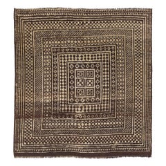 Tapis persan Gabbeh Small - Laine Brown Design/One - 97756