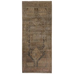 Tappeti persiani Bijar - Lana Marrone Taupe Design - 97771