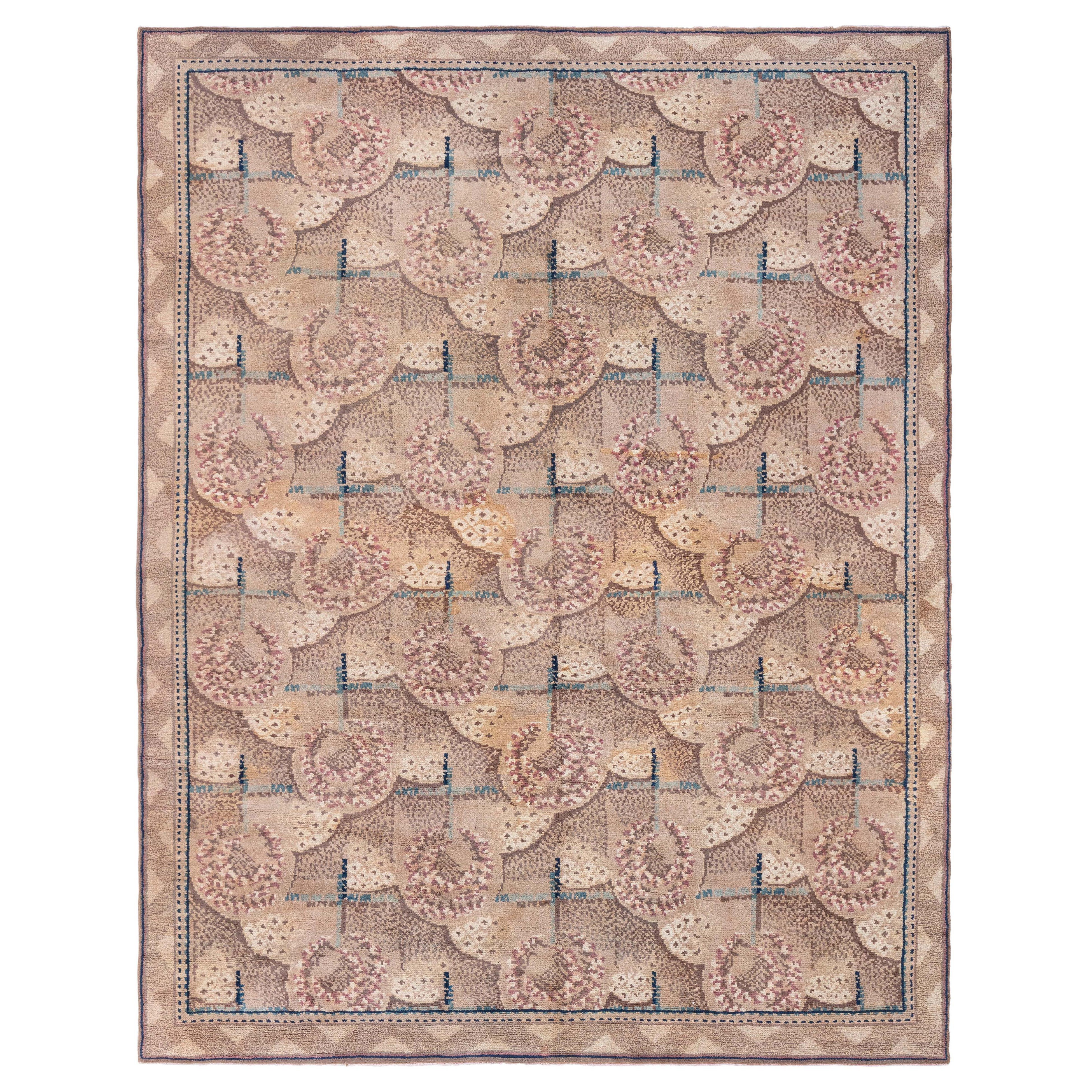 Tapis Art déco européen Doris Leslie Blau