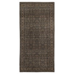 Tappeti persiani Bijar - Lana Marrone Taupe Design - 97774