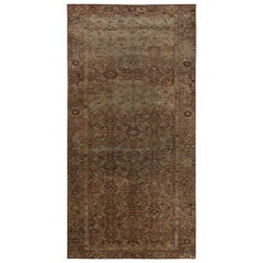 Tappeti persiani Malayer - Lana Marrone Avorio Rosa Taupe - 97791