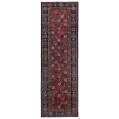 Tappeto Persiano Bijar - Lana Marrone Avorio Rosso Giallo - 97894