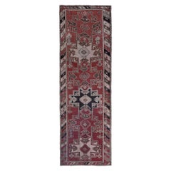 Alfombra Persa Azerbaiyán - Lana Negro Marrón Marfil Rojo - 97915