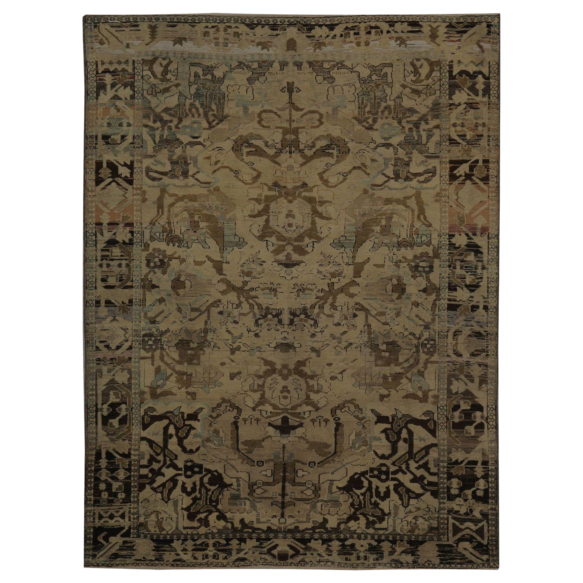 Tappeti persiani Bakhtiari - Lana Marrone Taupe Design - 97837