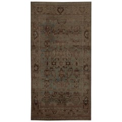 Tappeti persiani Malayer - Lana Marrone Azzurro Taupe - 97839
