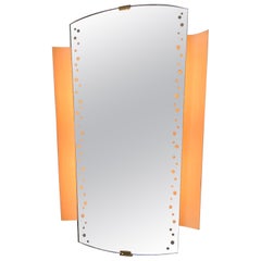 Specchio illuminato di Ernest Igl per Hillebrand