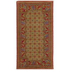 Doris Leslie Blau - Tappeto in lana annodato a mano in stile vintage francese Art Deco