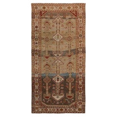 Tappeti persiani Shiraz - Lana Marrone Rosso Taupe Design - 97969