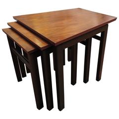 Set of Nesting Table by Edward Wormley for Dunbar