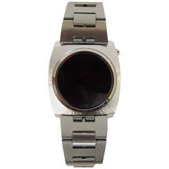 Rare Working Space Age LED Mercury Time New York Digital Watch