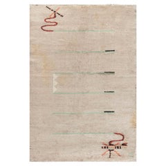 Tapis Art Déco français Doris Leslie Blau noué à la main