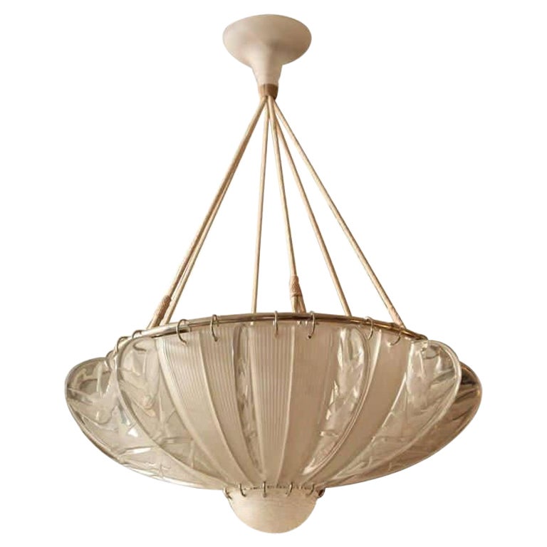 Kronleuchter „Hirondelles“ von Rene Lalique