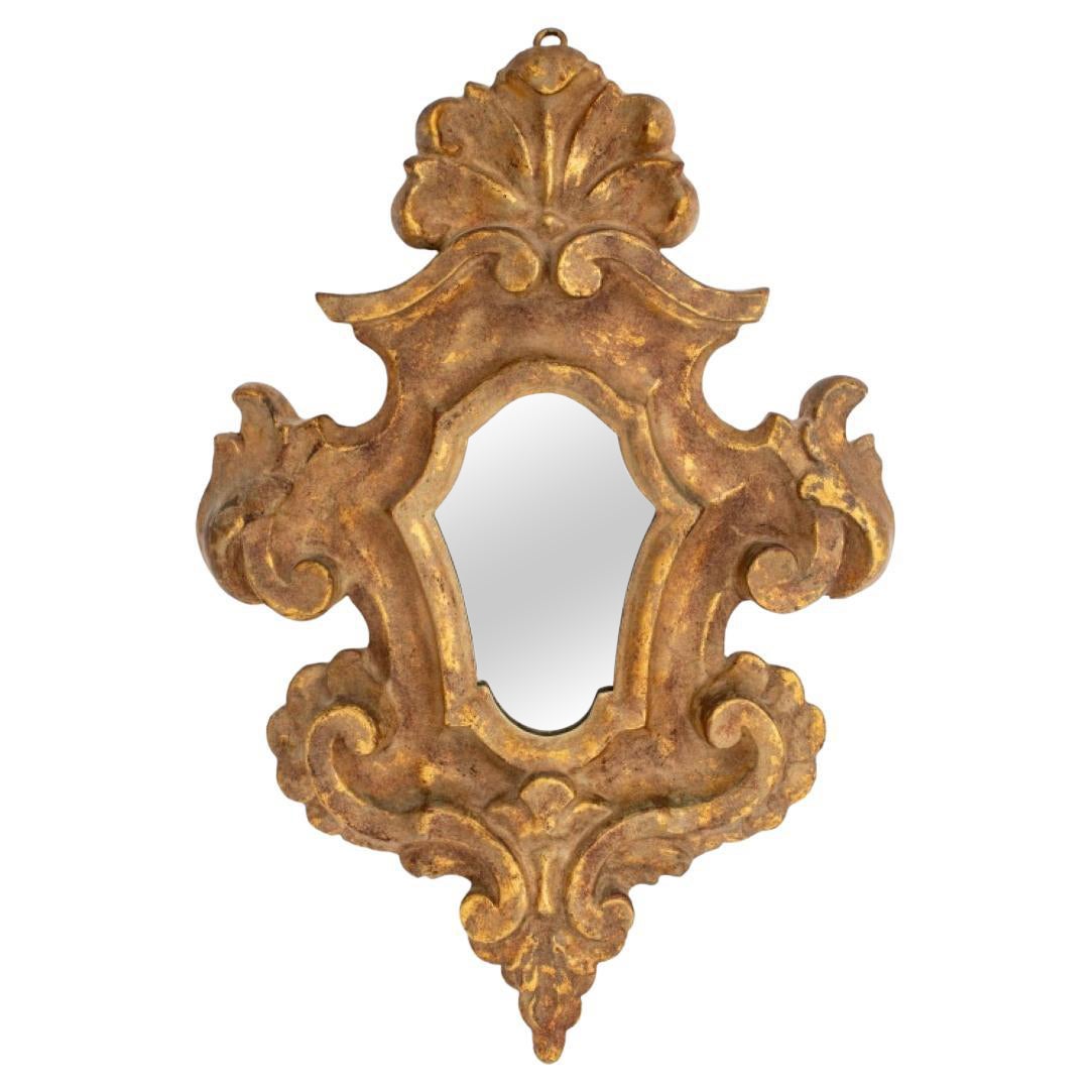 Italienischer Rokoko-Stil Giltwood Wandspiegel