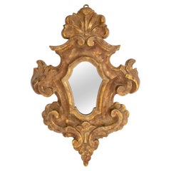 Italienischer Rokoko-Stil Giltwood Wandspiegel