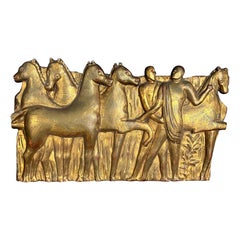 Neoclassical Gilt Frieze Fratelli Paoletti Firenze Italy