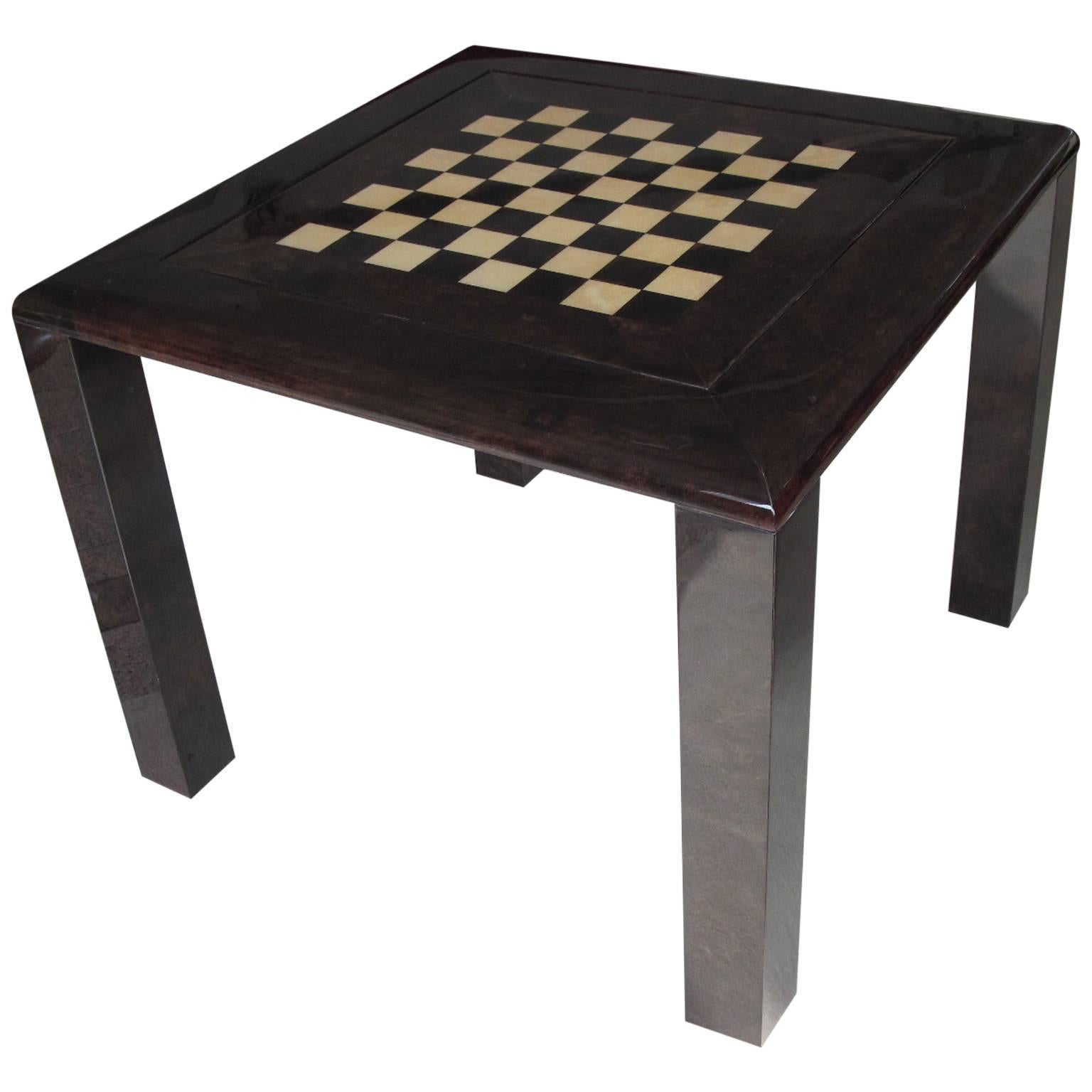 Tura Game Table for Chess and Cards Game For Sale
