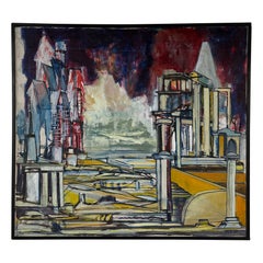 Louise Odes Neaderland Architectural "City", 1964