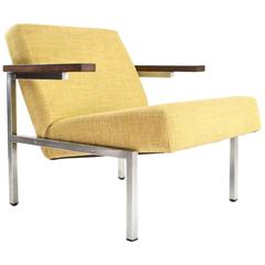 Industrial Martin Visser SZ63 Lounge Chair for 't Spectrum (NL), 1960-1965