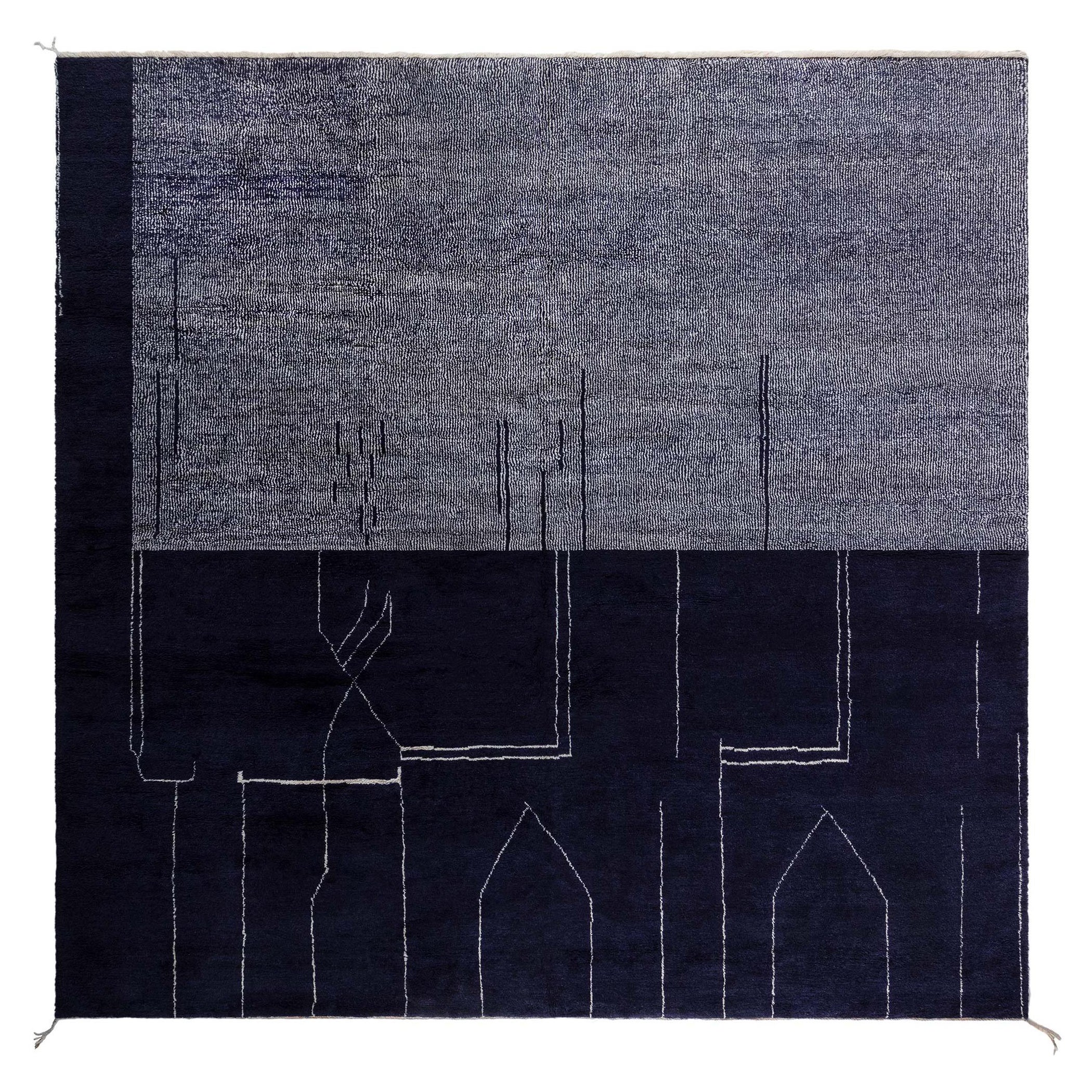 Alfombra marroquí moderna de Doris Leslie Blau