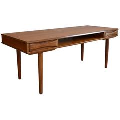 Arne Vodder Danish Teak Coffee Table, 1950s 4