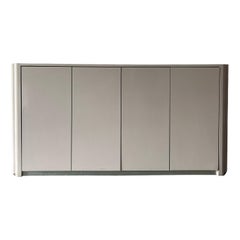 Aparador credenza pop art post moderno rosa muave 4 puertas