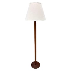 Vintage Mid-Century Modern Danish Solid Teak Floor Lamp Light Denmark