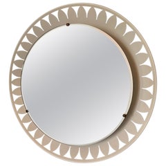 Illuminated mirror by Ernest Igl for Hillebrand