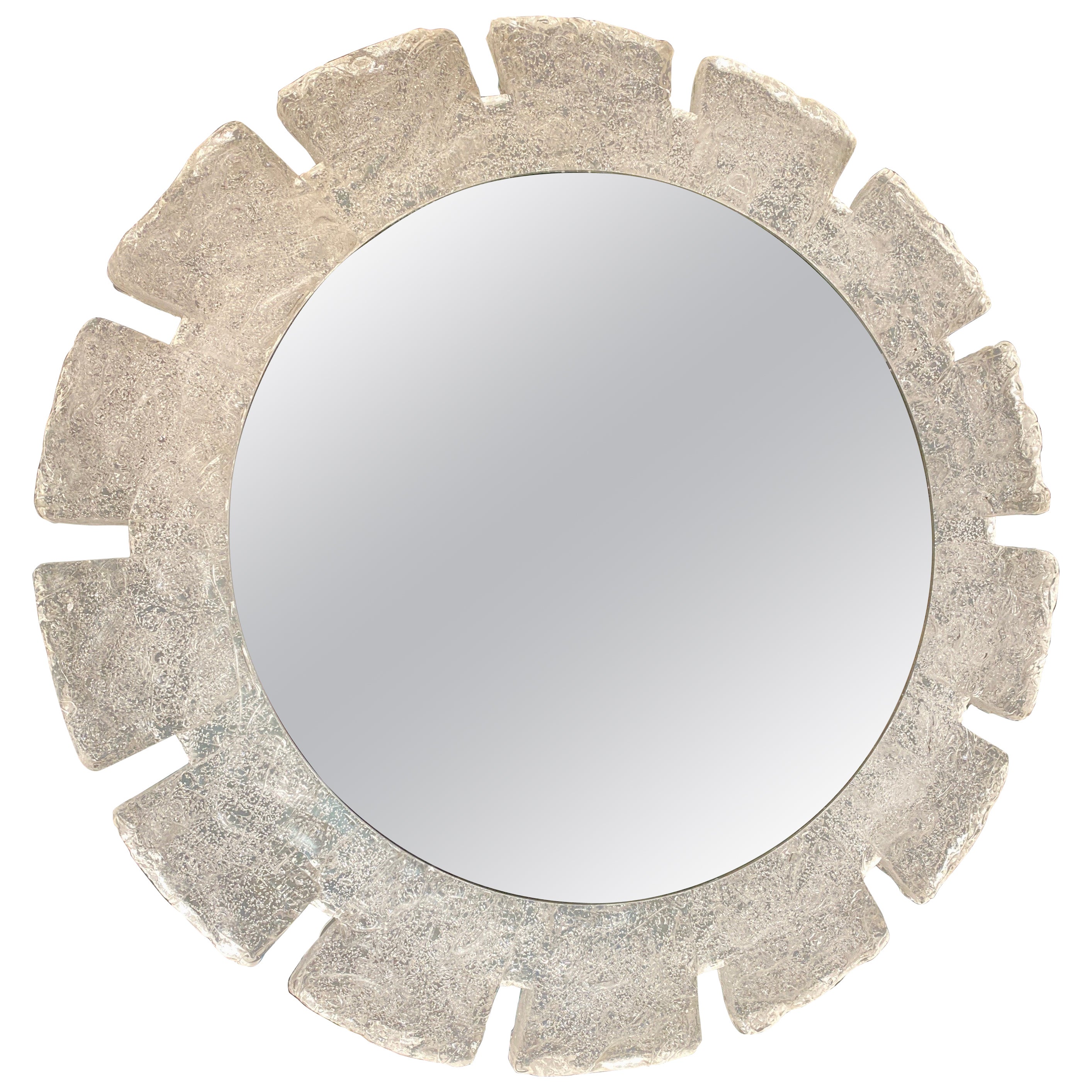 Illuminated mirror by Hillebrand