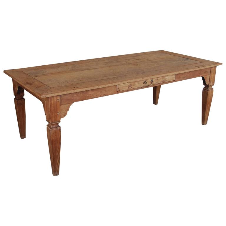 20th Century Teak Wood Kitchen Table For Sale at 1stdibs