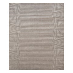 Jaipur Rugs Dark Ivory & White 240X300 cm Hand Knotted Carpet